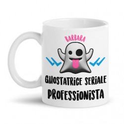  Tazza mug 11 oz Ghostatrice Seriale Professionista, divertente idea regalo personalizzata con il nome! 