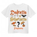  T-shirt maglietta bimbo bimba festa Halloween, dolcetto o scherzetto! Personalizzata con nome! 