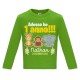  T-shirt maglietta bimbo manica lunga Primo compleanno, adesso ho 1 anno! Giungla Safari! Personalizzata con nome e data! Verde!