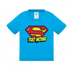 T-shirt maglietta bimbo bimba SUPER personalizzata con nome o soprannome!