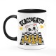 Tazza color mug 11 oz Scaccogatto! Gatto divertente che gioca a scacchi, idea regalo scacchista!