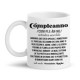 Tazza mug 11oz Compleanno, definizione dizionario, giornata del drink per dimenticare gli anni che compi, divertente!