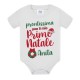  Body bimba bambina neonata Prontissima per il mio primo Natale! Personalizzato con nome! 