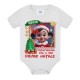 Body bimba bambina neonata Prontissima Primo Natale! Personalizzato con nome! Bebè con orecchie topino!