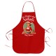 Grembiule da cucina Regina del Natale, idea regalo divertente chef cuoca, personalizzato con nome! Per mamma, zia, nonna!