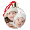Palla pallina sfera per albero di Natale personalizzata con la tua foto! Con confezione regalo!