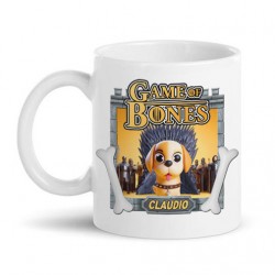 Tazza mug 11 oz Game of Bones, cane divertente stile serie tv! Personalizzata con nome!