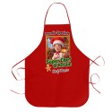 Grembiule rosso da cucina Premio Chef Natale, regalo divertente cuoco cucina, personalizzato con nome!