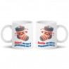 Coppia di tazze mug 11 oz Non ci smarriremo mai, calzini in lavatrice! Personalizzate con nomi! San Valentino! 