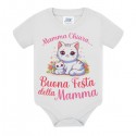 Body bimbo o bimba Buona Festa della Mamma! Personalizzato con il nome della madre! Famiglia gattini!