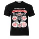 T-Shirt Maglietta Nera Uomo La Mente di Un Motociclista! Passione Motocicletta moto!