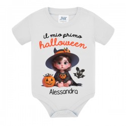  Body bimba Il mio primo Halloween! Bebè neonata! Personalizzabile con nome! 