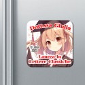 Set x 10 calamite DOTTORESSA personalizzabili con nome, data, laurea! Manga! Mod. 5