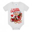 Body bimbo e bimba Il mio primo Natale! Personalizzabile con FOTO e NOME!
