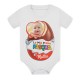 Body neonato neonata La mia Prima Pasqua, ovetto, personalizzato con foto e nome di bimbo o bimba! 