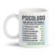 Tazza mug 11 oz Valori nutrizionali Psicologo divertenti! Idea regalo laurea psicologia, personalizzabile!