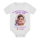 Body bimba bambina femmina La sorpresa sono io! La mia prima Pasqua! Personalizzato con nome!