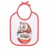 Bavaglino bimbo bimba bavetta La mia prima Pasqua! Personalizzato con il nome! Coniglietto e ovetto! Bordino rosso!