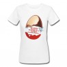 T-Shirt Maglietta Donna Per questa Pasqua la sorpresa non è nell'uovo ma nella pancia! Personalizzabile! Gravidanza!