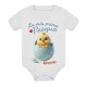 Body bimbo La mia prima Pasqua! Personalizzato con nome! Pulcino carino e ovetto!