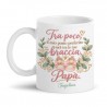 Tazza mug 11oz annuncio gravidanza, in arrivo tra le tue braccia, personalizzabile con nome o soprannome bimba!