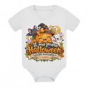 Body bimbo Il mio primo Halloween, zucca carina e dolce! Personalizzabile con nome!