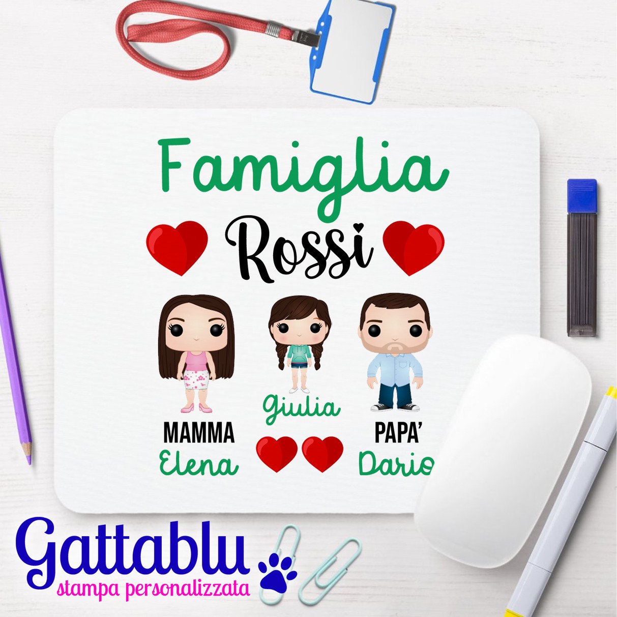 PACCHETTI FAMIGLIA PERSONALIZZATI